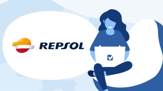 Área de cliente da Repsol